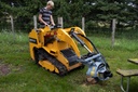HYDRALIC STUMP GRINDER ON TRACKS 