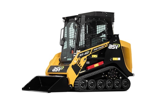 SIT DOWN SKIDSTEER TRACKED WITH TRAILER