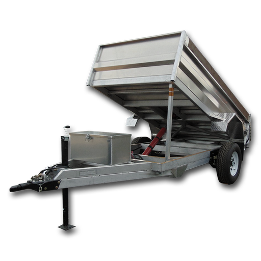 5*10 DUMP TRAILER SINGLE AXEL 